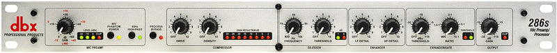 New DBX 286s - Microphone Pre-amp Processor - Studio Quality Microphone/Instrument Preamplifier