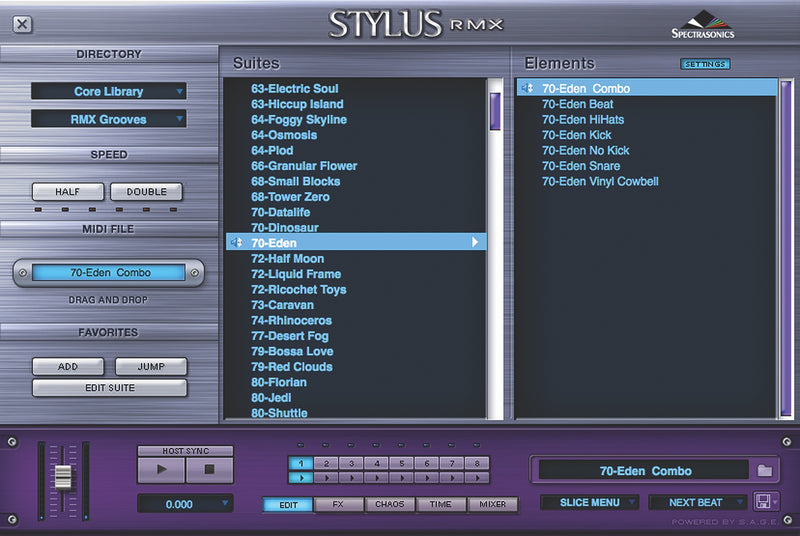 New Spectrasonics Stylus RMX Xpanded - Realtime Groove Module VST AU AAX MAC/PC Software (Boxed)