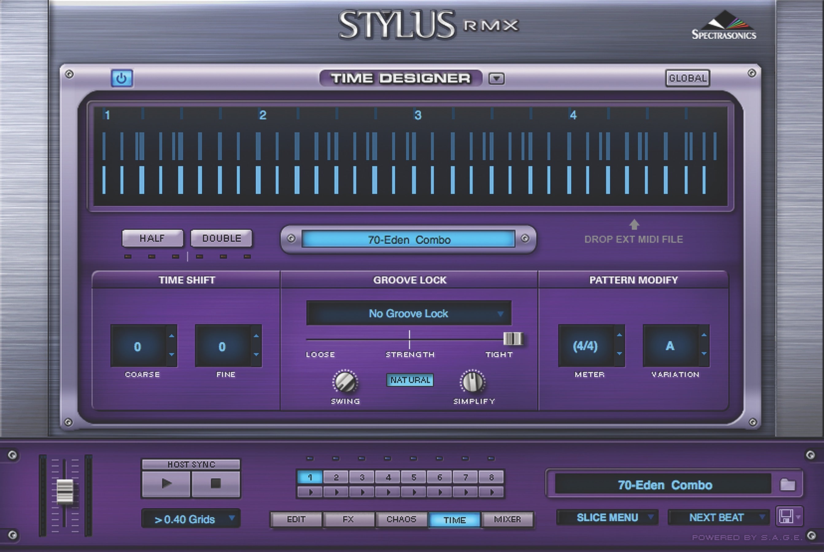 New Spectrasonics Stylus RMX Xpanded (Includes all 4 SAGE Xpanders) Groove Module VST AU AAX MAC/PC (Boxed)