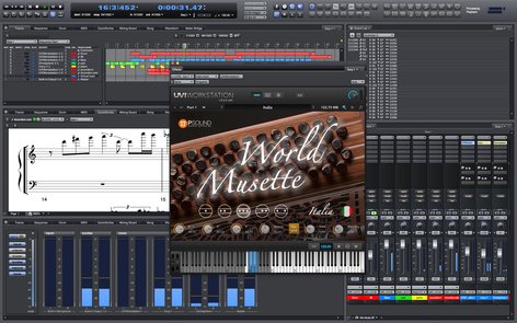 New PSound World Musette Virtual Mussette Accordion | Software | Mac/PC | AU/VST/AAX  (Download/Activation Card)