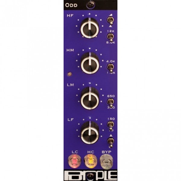 New Purple Audio Odd 500-Series 4 Band Inductor Equalizer Module