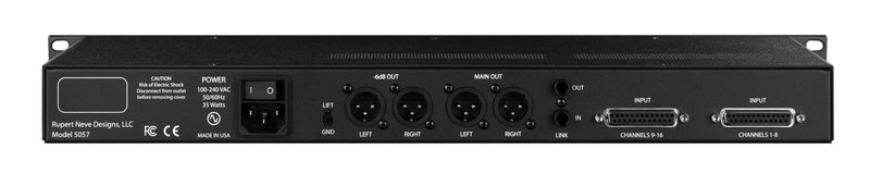 New Rupert Neve Designs 5057 Orbit - 16x2 Channel Summing Mixer