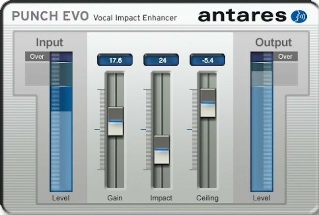 New Antares Punch EVO - Vocal Impact Enhancer MAC/PC Software VST AU AAX Plugin