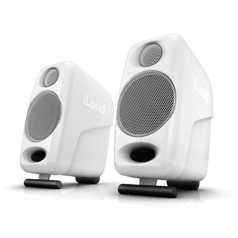 New IK Multimedia iLoud Micro Monitors (Pair, Special Edition White)- Free Interface