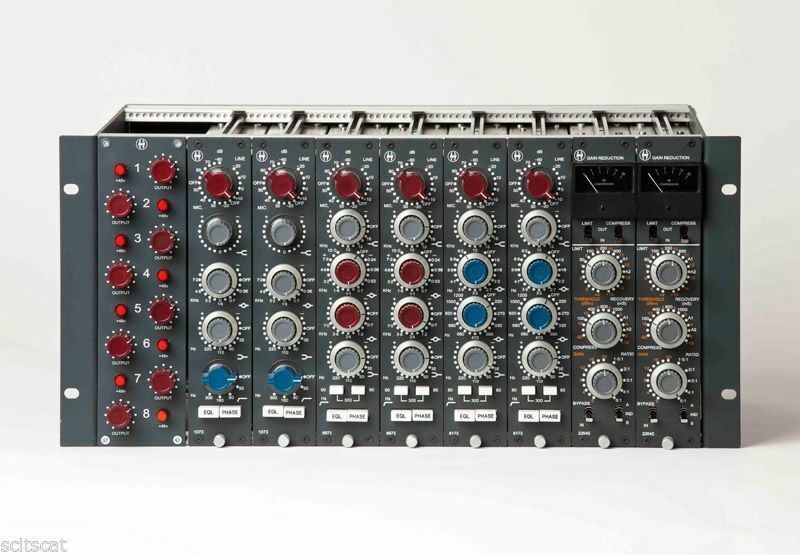 New Heritage Audio 8-Channel Frame | for Neve 80-Series Modules