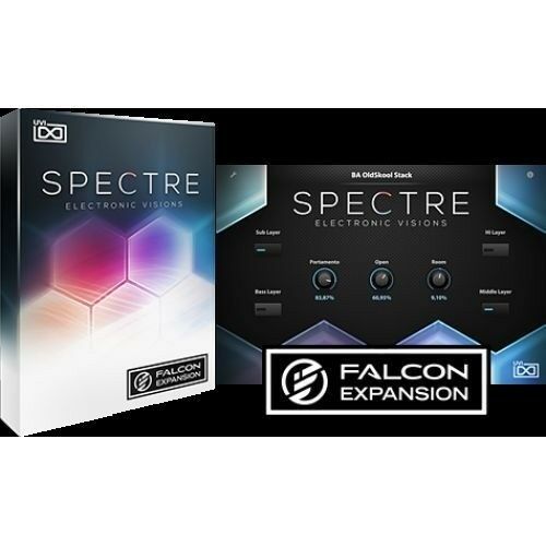 New UVI Spectre Expansion Library for Falcon VI Software (Download/Activation Card)