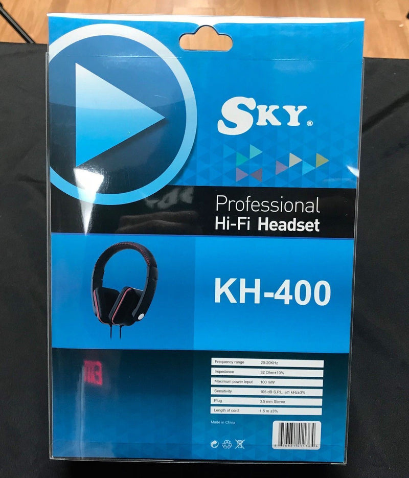Sky USA KH-400 Professional Hi-Fi Stereo Headphones