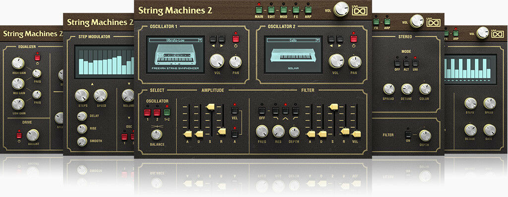 New UVI String Machines 2 String Synth VI Software (Download/Activation Card)