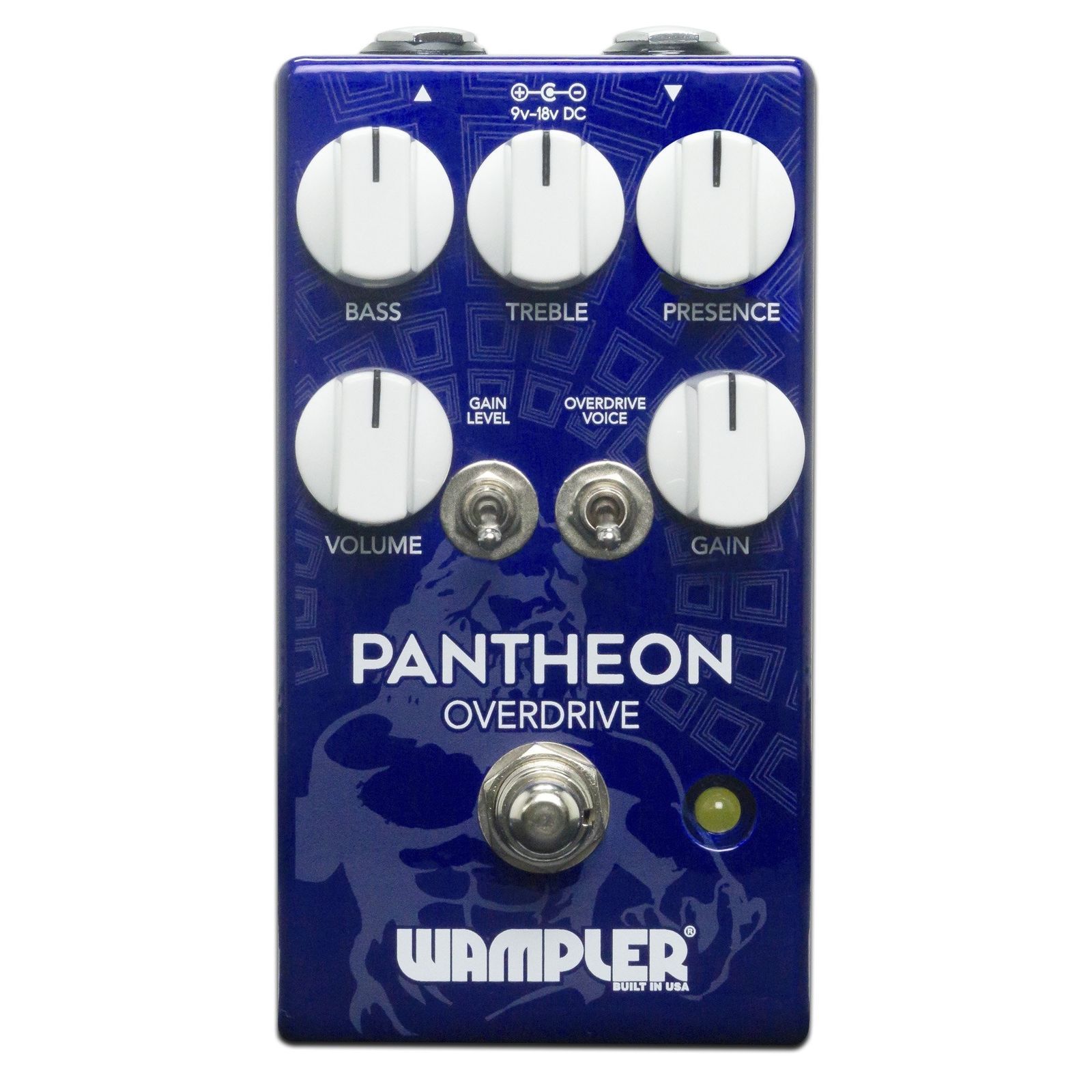 New Wampler Pantheon Overdrive | British Blues Distortion | Guitar Effects Pedal | Bundle - Brief description