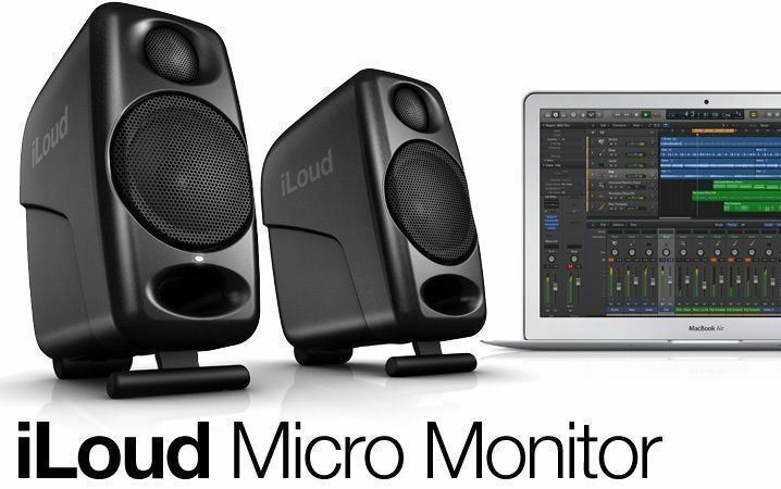 IK Multimedia iLoud Micro Monitors (Pair, Black) - Full Warranty!