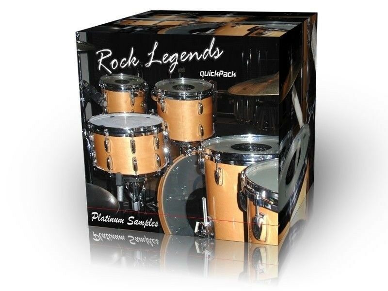 Platinum Samples Rock Legends For BFD Drum Sample Library Software -AAX/VST/Mac/PC (Download/Activation Card)