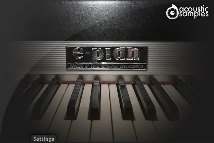 New AcousticSamples E Pian  Electric Piano Mac/PC Software (Download/Activation Card)