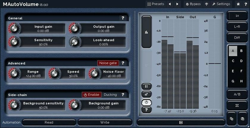 New Melda Production MAutoVolume Automatic Gain Riding Plugin Software - (Download/Activation Card)