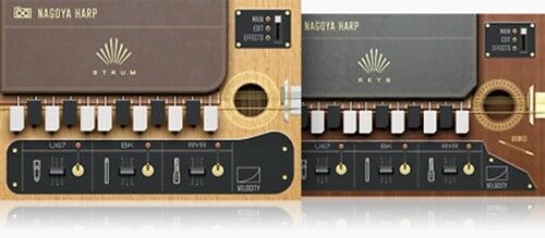 New UVI Nagoya Harp VI Software (Download/Activation Card)