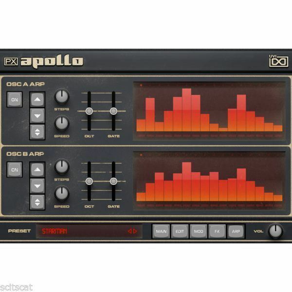New UVI PX Apollo Vintage Analog Polysynth VI Software (Download/Activation Card)
