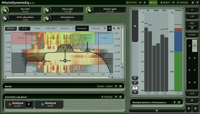 New Melda Production MAutoDynamicEq Dynamic Equalizer Plugin Software - (Download/Activation Card)