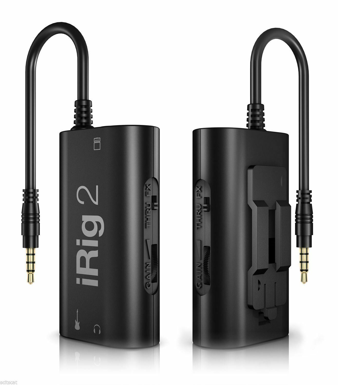 New IK Multimedia iRig 2  | Enjoy Killer Tone on iOS/Mac | Portable Guitar Interface | Bundle