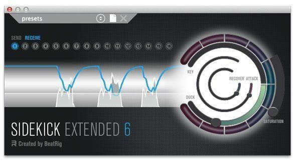 New Beatrig Sidekick Extended 6 Easiest most comprehensive side-chain compressor - (Download/Activation Card)