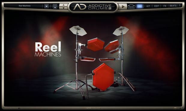 New XLN Audio Addictive Drums 2 Reel Machines ADpak Expansion MAC/PC VST AU AAX Software (Download/Activation Card)