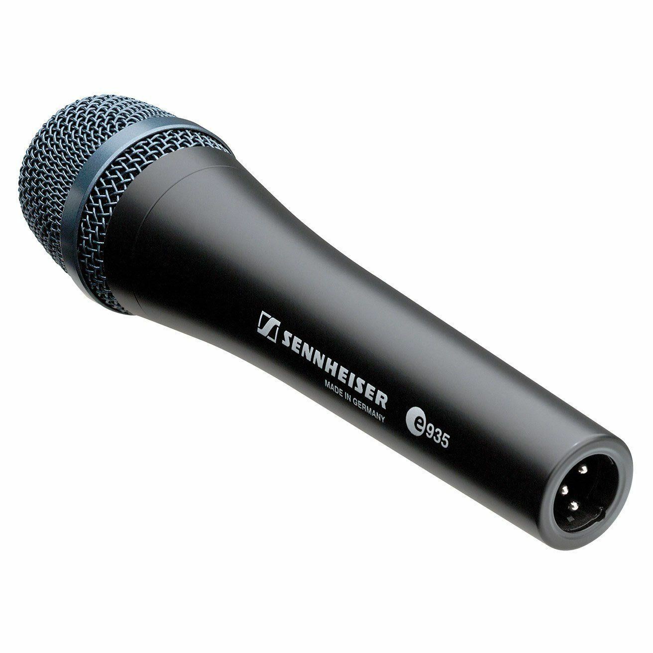 New Sennheiser E935 Professional Stage Vocal Microphone Bundle (Stand & Cable)