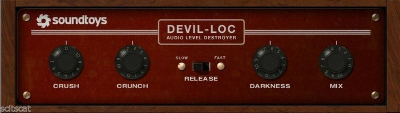 New SoundToys Devil-Loc Deluxe V5 Audio Level Destroyer Virtual Processor Plug-in Mac/PC Software