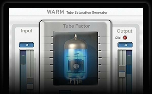 New Antares Warm - Tube Saturation Generator MAC/PC Software VST AU AAX Virtual Processor Plug-in