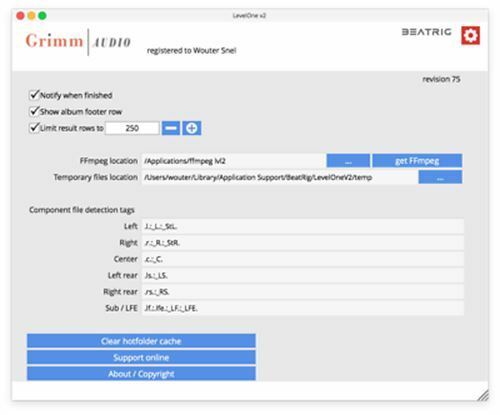 New Beatrig LevelOne V2 - The most advanced loudness processor Mac/PC - (Download/Activation Card)
