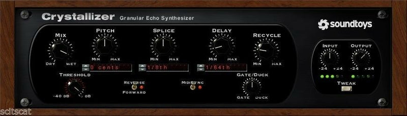 New SoundToys Crystallizer Granular Echo Virtual Processor Plug-in Mac/PC Software
