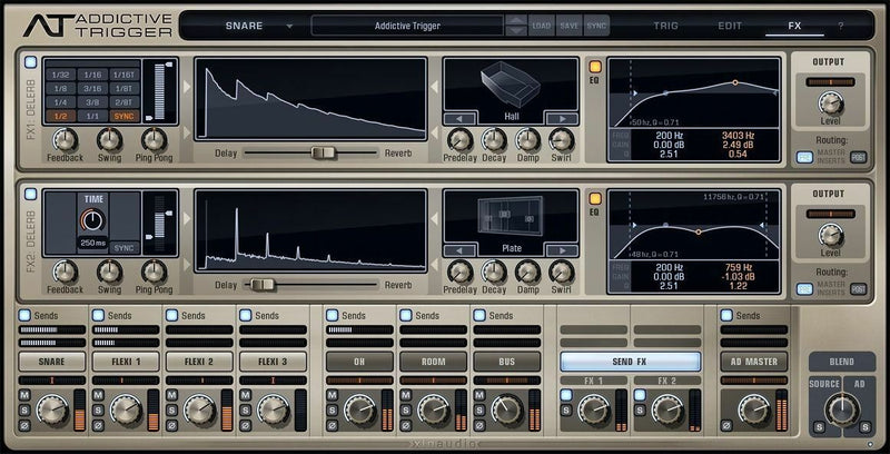 New XLN Audio Addictive FX: DS-10 Drum Shaper MAC/PC VST AU AAX Software (Download/Activation Card)