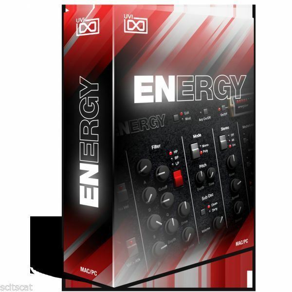 New UVI Energy VI Software (Download/Activation Card)