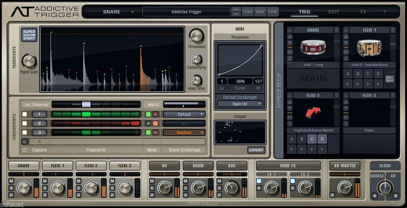 New XLN Audio Addictive Trigger + Drum Vault MAC/PC VST AU AAX Software (Download/Activation Card)