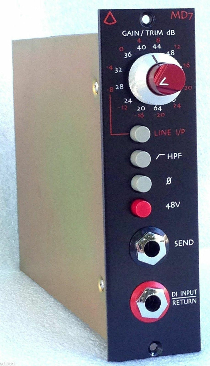 New Avedis Audio MD-7 500-Series Mic/Line Preamp Module - MD7 Microphone Preamplifier