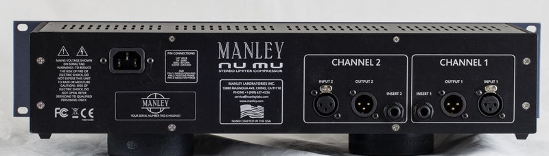 New Manley Labs Nu Mu Stereo Limiter Compressor | MNUMU
