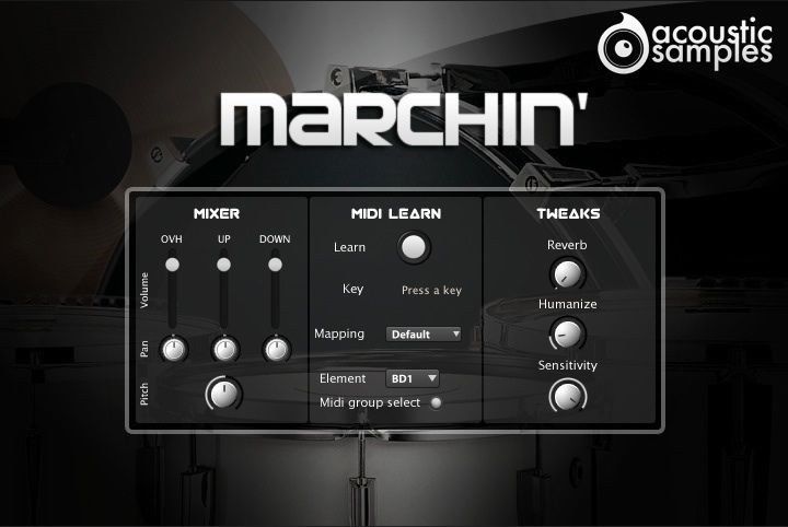 New AcousticSamples Marchin Band Orchestra Mac/PC UVI Sample Library