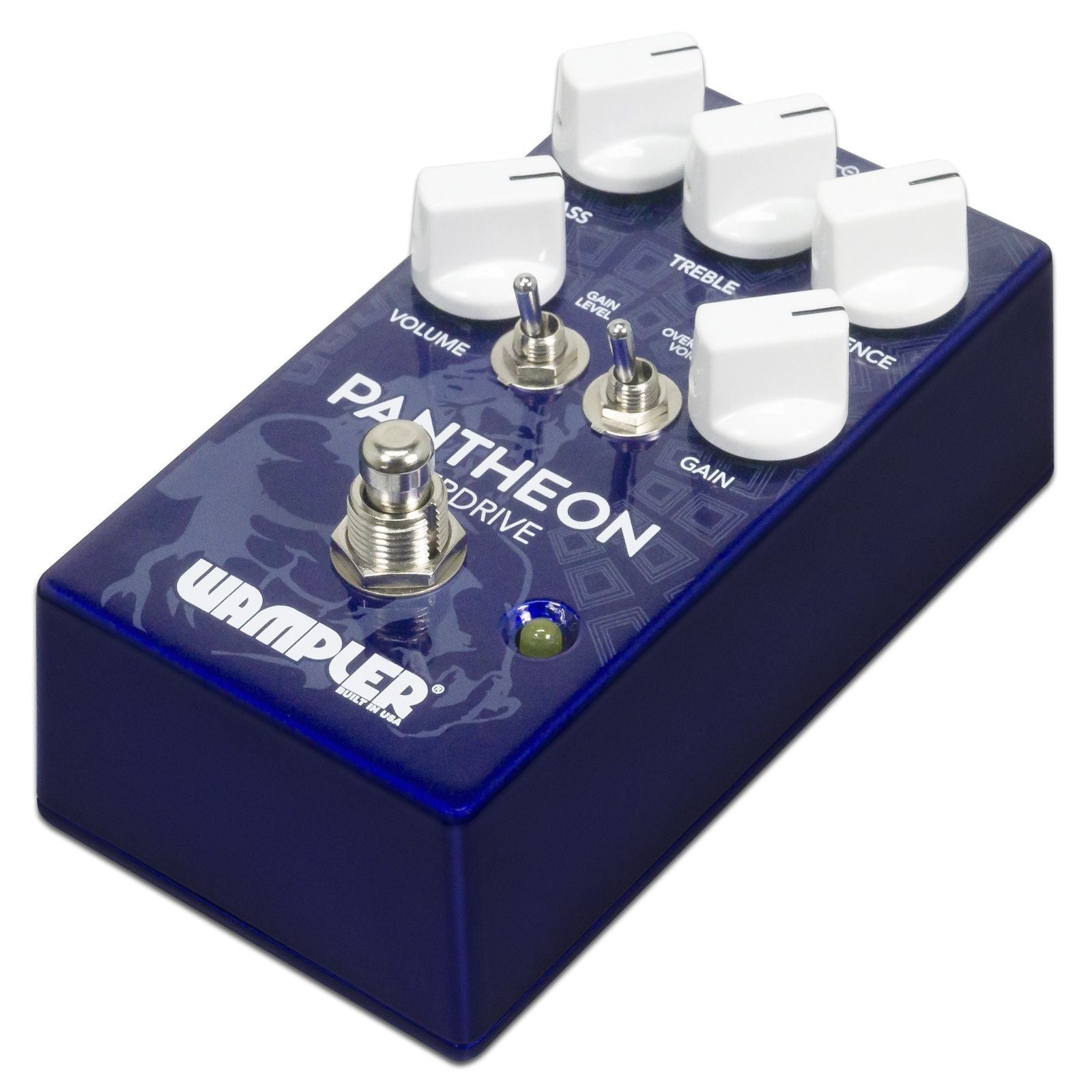 New Wampler Pantheon Overdrive | British Blues Distortion | Guitar Effects Pedal | Bundle - Brief description