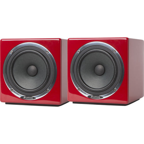 New Avantone Pro Active MixCube Powered Full-Range Mini Reference Monitors (Pair, Red)