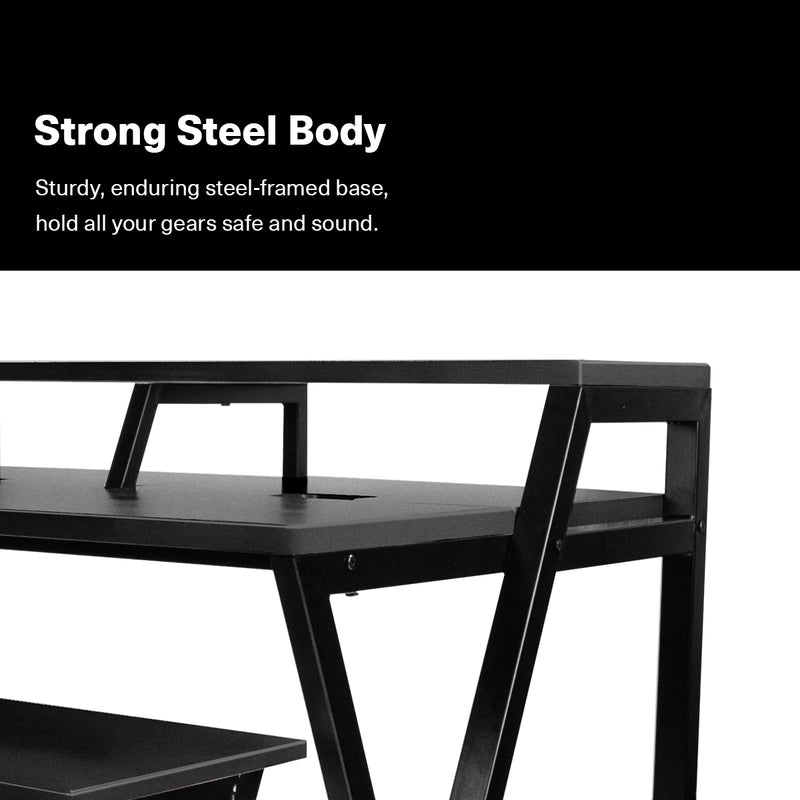New Wavebone Studio Furniture Desk (Headquarter-Black)