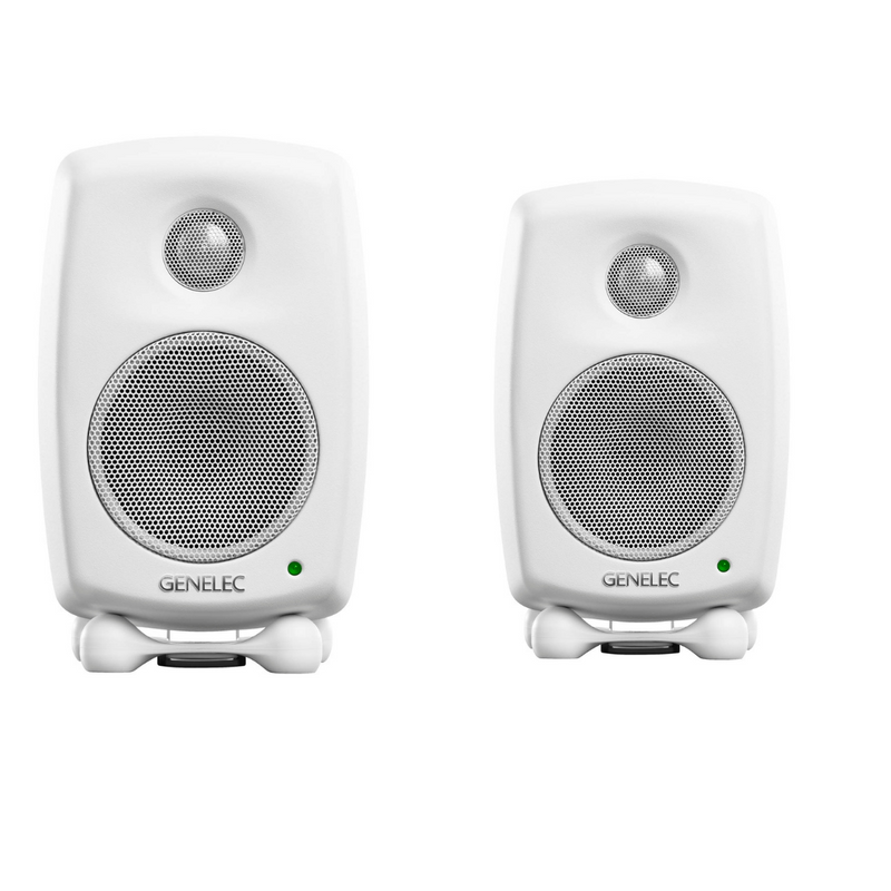 New Genelec 8010A Studio Monitors (Pair) (White)