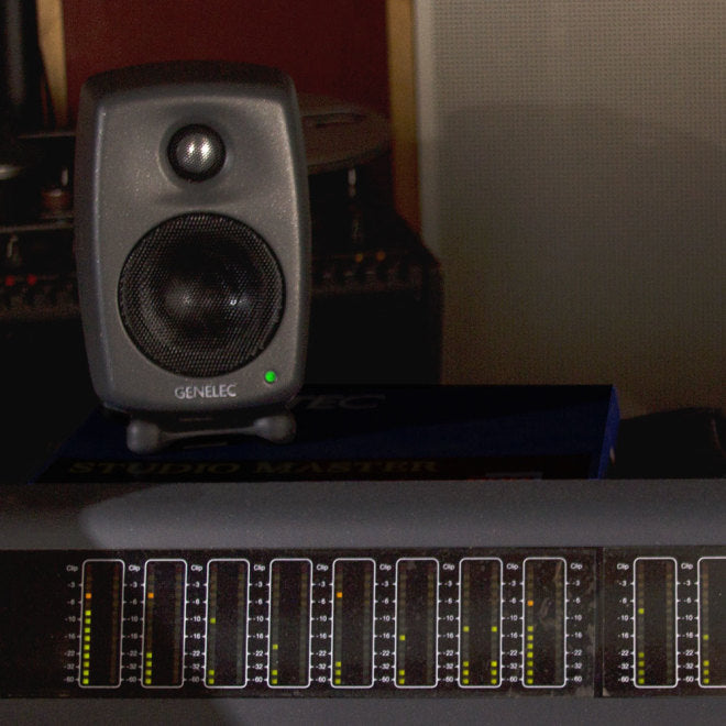 New Genelec 8010A Studio Monitors (Pair) (Grey)