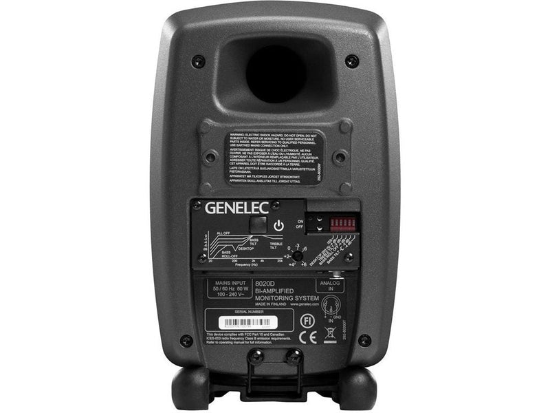 New Genelec 8020D Studio Monitor (Grey) (Pair)