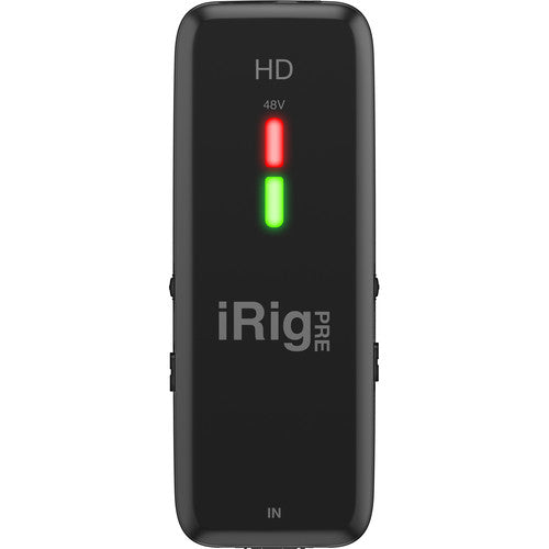 NEW IK Multimedia iRig Pre HD Audio Interface with Mic Pre