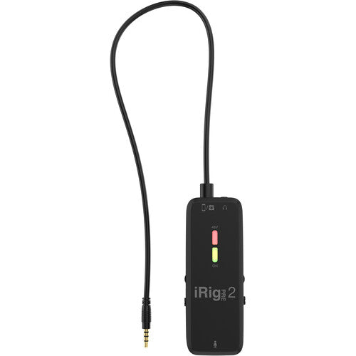 New IK Multimedia iRig Pre 2 - XLR Microphone Interface for iOS Devices