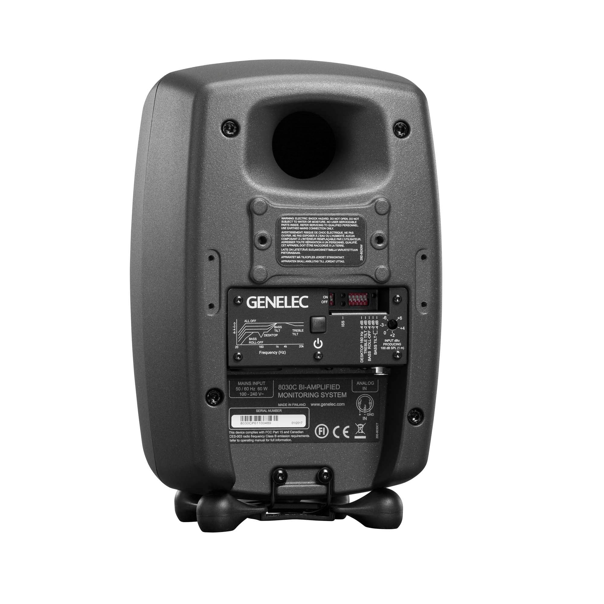 New Genelec 8030C Studio Monitor (Grey) (Pair)