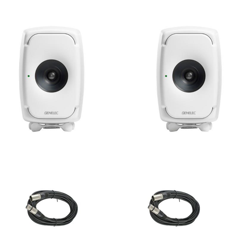 New Genelec 8331A -The Ones - Sam Series (White) (Pair)