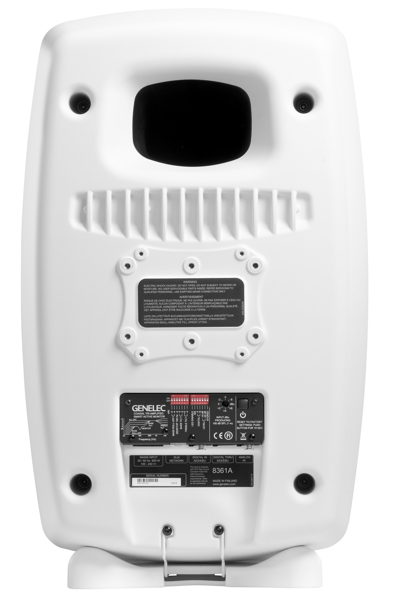 New Genelec 8361A 3-Way SAM Studio Monitor  (Single) (White)