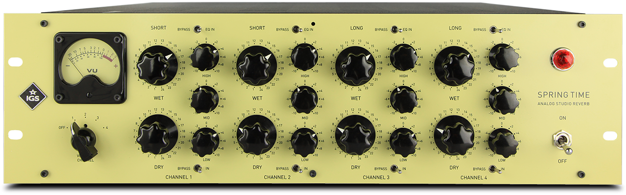 New IGS Audio Springtime Analog Studio Reverb