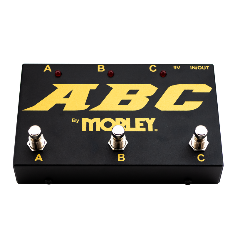 New Morley Gold ABC Selector/Combiner - Makes Switching Between Instruments or Amp Easy!