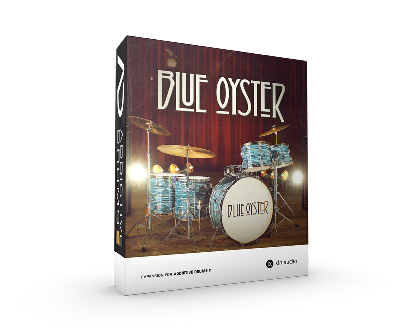 New XLN Audio Addictive Drums 2 Blue Oyster ADpak Expansion MAC/PC VST AU AAX Software (Download/Activation Card)