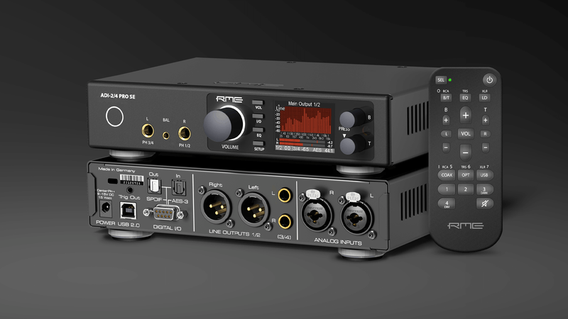 New RME ADI 2/4 PRO SE - Improved Specs and Faster DSP | Free XLR Cable