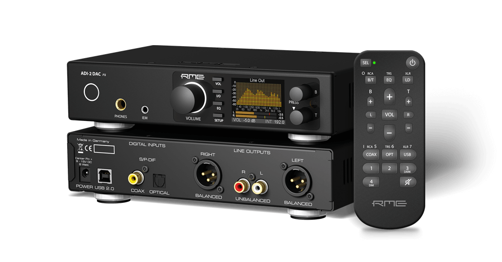 New RME ADI 2 DAC FS | Ultra-Fidelity PCM/DSD 768 kHz DA Converter